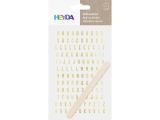 HEYDA HEYDA Propisoty 10 x 19 cm - čísla zlatá