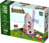 TREFL Stavebnice Brick Trick: Větrný mlýn