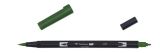 Tombow Tombow Oboustranný štětcový fix ABT - dark jade