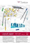 Tombow Tombow Náčrtník Layout Paper A4