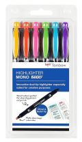 Tombow Tombow Zvýrazňovač MONO edge - sada 6 ks