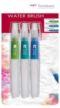 Tombow Tombow Vodní štětec Water Brush - sada 3 ks