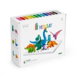 Hey Clay Hey Clay Kreativní modelovací sada - Dinosauři (18 ks modelíny)