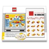 LEGO LEGO Stationery Classic Kachny - zpisnk s perem a stavebnic