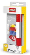 LEGO LEGO Gelové pero s minifigurkou - červené