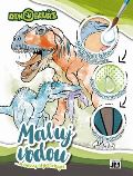 Jiri Models Vodová omalovánka A4 - Dinosauři
