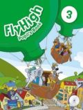 kolektiv autorů Fly High 3 Pupil´s Book w/ CD Pack REV