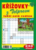 Telpres Křížovky z Telpresu luští celá rodina - 248 křížovek 2/2021