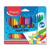 Maped Maped - Pastely Color´Peps Plasticlean 18 ks