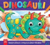 Aksjomat Dinosauři - Omalovánka s pohyblivýma očkama