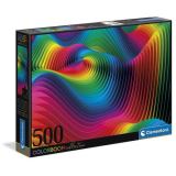 CLEMENTONI Clementoni Puzzle Color Boom - Vlny 500 dílků