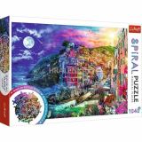 TREFL Spiral puzzle: Kouzelný záliv, Cinque Terre / 1040 dílků