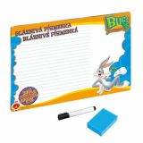 Alexander Bugs Bunny Bláznivá písmenka - Stírací tabulka