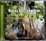 Brilliant Classics Vivaldi / Tartini: Le Quattro Stagioni + Devil's Trill Sonata - For Violin Solo