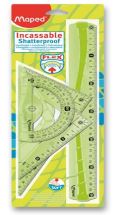 Maped Maped - Sada pravítek Shatterproof Flex 4ks