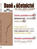 Poradce DaÚ 10-11/2021 - Daňové zvýhodnění na děti – po novele zákona, Flexibilní formy zaměstnávání, Spolup