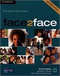 Cambridge University Press face2face Intermediate Students Book with Online Workbook,2nd
