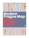 Štěch Adam Modern Prague Map: 20th century architecture guide map : Mapa Moderni Prahy