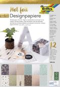 Folia paper Folia Blok Designových papírů HOT FOIL 165g/m2
