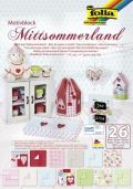 Folia paper Folia Blok Designových papírů s letními motivy 26 listů
