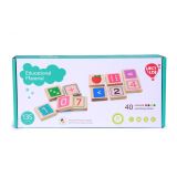 Lucy & Leo Lucy & Leo dřevěný edukativní set - Učíme se počítat 135 prvků