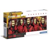 CLEMENTONI Clementoni Puzzle - Panorama La casa de papel 1000 dílků