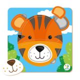 Dodo Dodo Puzzle Tygr 5 dílků