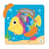 Dodo Dodo Puzzle Rybka 5 dílků