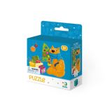 Dodo Dodo Puzzle Kočičí Vánoční svátky 16 dílků