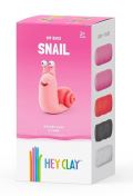 Hey Clay Hey Clay Kreativní modelovací sada - Šnek