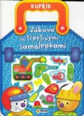 Sun Modrý kufřík - Zábava se třpytivými samolepkami