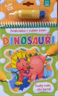 Aksjomat Dinosauři - Omalovánka s vodním fixem