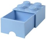 LEGO Úložný box LEGO s šuplíkem 4 - světle modrý