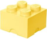 LEGO Úložný box LEGO 4 - světle žlutý
