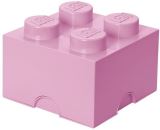 LEGO Úložný box LEGO 4 - světle růžový