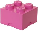 LEGO Úložný box LEGO 4 - růžový