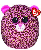 Ty Ty Squish-a-Boos LAINEY - růžový leopard 22 cm
