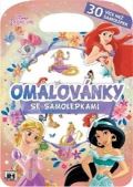 Jiri Models Omalovánky se samolepkami - Princezny