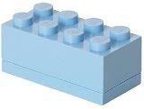LEGO lon box LEGO Mini 8 - svtle modr