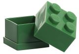 LEGO Úložný box LEGO Mini 4 - tmavě zelený