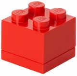 LEGO Úložný box LEGO Mini 4 - červený