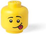 LEGO lon box LEGO hlava (velikost S) - silly