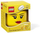 LEGO Úložný box LEGO hlava (mini) - dívka