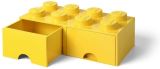 LEGO Úložný box LEGO s šuplíky 8 - žlutý