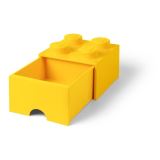 LEGO Úložný box LEGO s šuplíkem 4 - žlutý