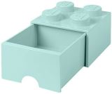 LEGO lon box LEGO s uplkem 4 - aqua