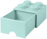 LEGO Úložný box LEGO s šuplíkem 4 - aqua