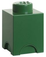 LEGO Úložný box LEGO 1 - tmavě zelený