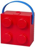 LEGO Svačinový box LEGO s rukojetí - červený