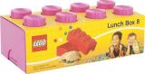 LEGO Svačinový box LEGO - růžový